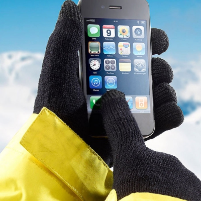 Handschuhe fuer Touchpad Bedienung Handschuhe fuer Touchpad Bedienung