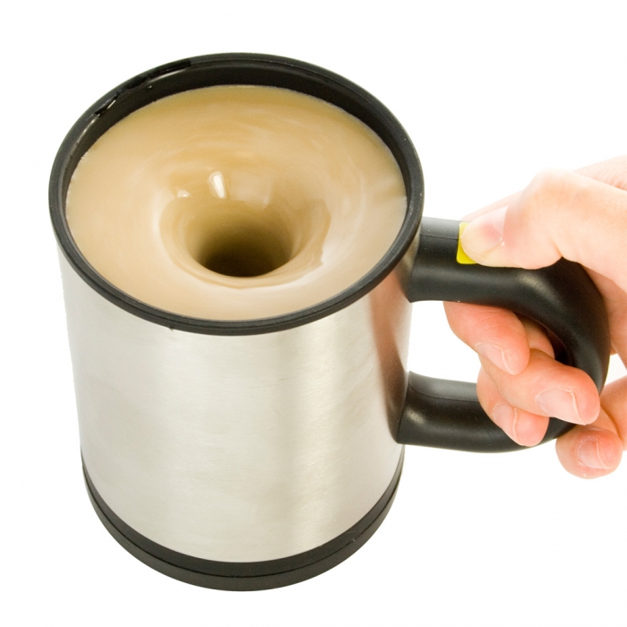 Selbst umruehrender Becher Selbst umruehrender Becher